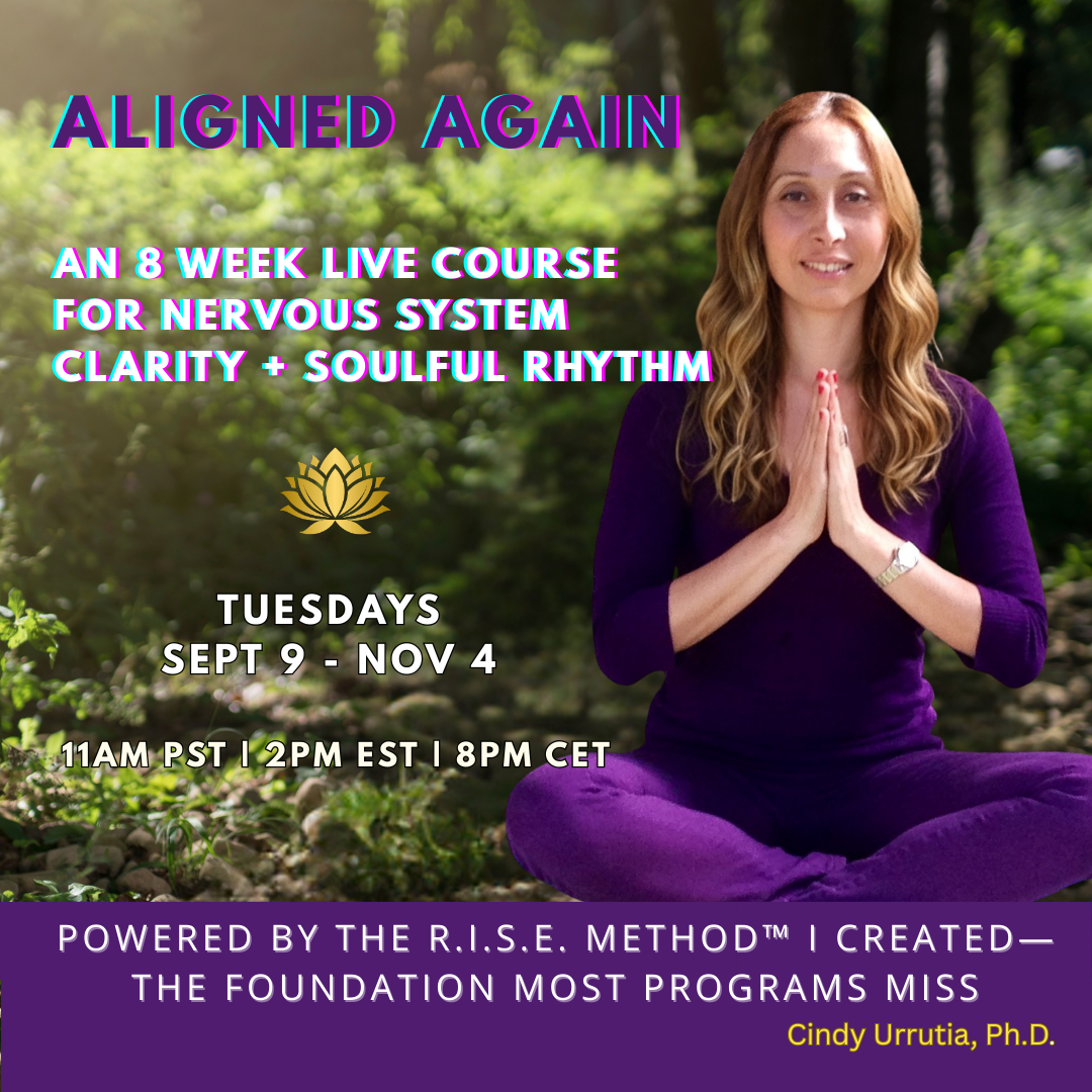 Aligned Again: An 8 Week Course for Nervous System Clarity + Soulful Rhythm 
